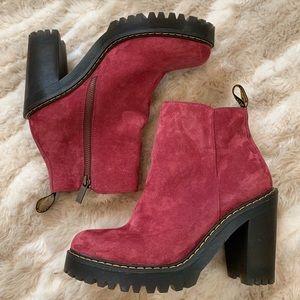 Dr. Martens AirWair suede ankle boots